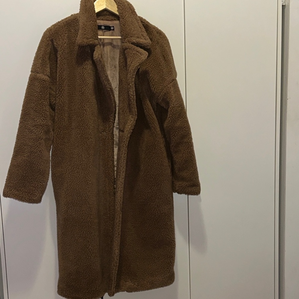 Brown Teddy Jacket